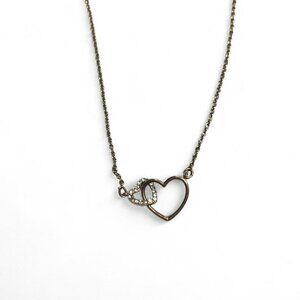 F21 Dainty Heart Necklace